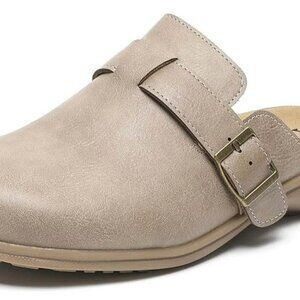 AMOJI Women Mule Clogs Slip On Lady Sandals FZ711